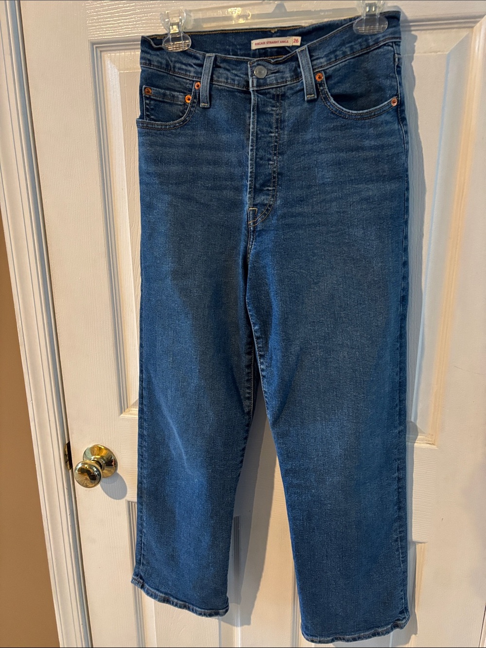 Levi's Ribcage Straight Ankle Leg Jeans